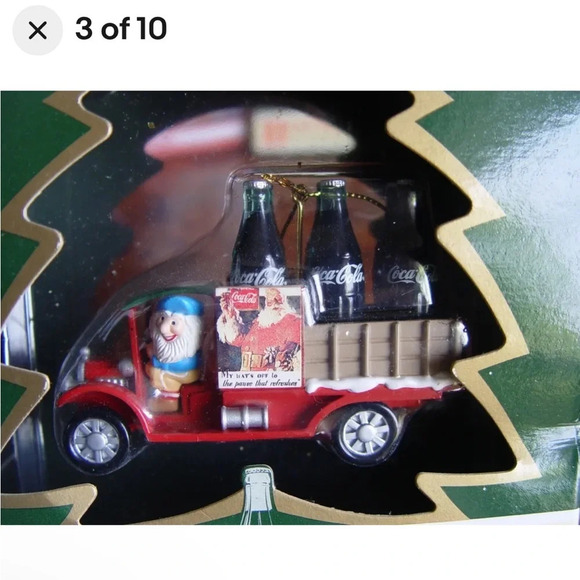 Vintage Coca-Cola Christmas ornament - bottling works collection NIB - Picture 2 of 7